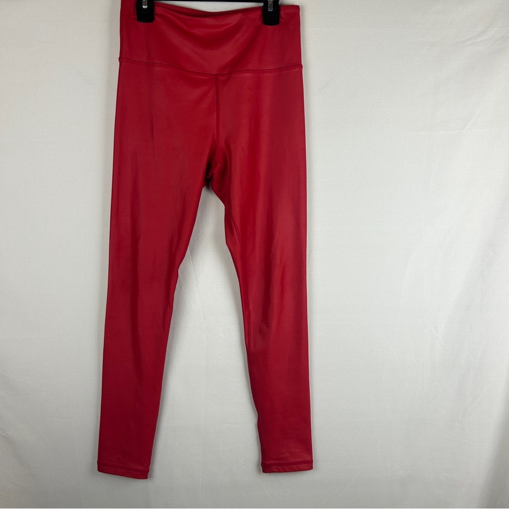 Zyia red coated legging size 4 active light N tight